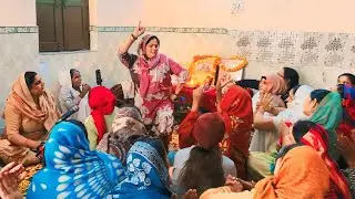 आरें कृष्ण कुणसे गुरु ने पढ़ाया’🙏ऊंगली प पर्वत ठाया 🙏#bhajan #krishna #bhagti #dance @meenamalik4651