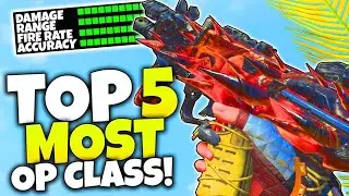 TOP 5 BEST CLASSES YOU CAN USE IN BLACK OPS 4 !!  😍 - PART 2 (COD BO4) YEAR 3