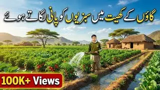 Pakistani Village Farming | Sabziyon Ki Dekh Bhall