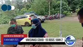 VAKSINASI COVID-19 DESA CIKIRUHWETAN - CIKEUSIK - CIWET TV
