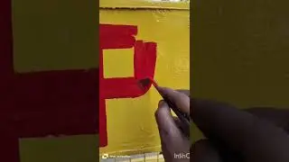 PANTING Writing Capital LETTERS word by STOP 🚏🚏🚏 🛑🛑🛑🛑🛑😭😭😭😭#SHORTS VIDEO 😀😀