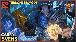 SVEN CARRY na TURBO COM A ODE no PATCH 7.40B... #dota2 #dotabrasil  #dota2brasil