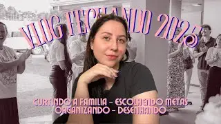 DESENHO, METAS E ÚLTIMOS DIAS DE 2025 -  Vlog#7 