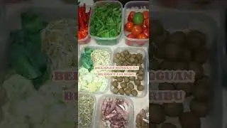 belanja mingguan hemat #belanjamingguan #belanjahemat
