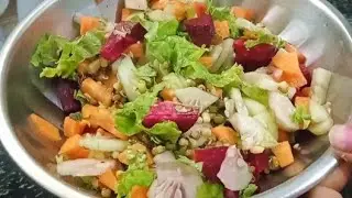 Healthy Moong Sprouts Salad Recipe | Weight Loss Salad | High Protein Indian Salad