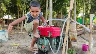 How To Machines  Start Villages Boy.  Around Skills Life.  Water Pump