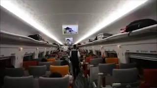 [CRH]港鐵CRH380A型高鐵動車組列車 G6587次列車二等座乘車記錄 MTR CRH380A HSR Train no.G6587 Second Class Journey