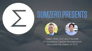 Adam Wilk, CIO of Greystone Capital Management discusses his thesis on Sylogist (SYZ:US)