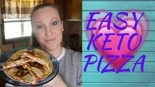 Easy Keto Pizza And Pruvit Ketone/Quest Ice Cream