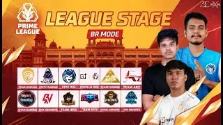 PRIME LEAGUE FF | LEAGUE STAGE G1 - BATTLE ROYALE | ft.#godlike #gyan gaming #jontygaming