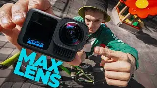 САМЫЙ широкий угол для съёмки. Так не делал ещё НИКТО! GoPro MAX LENS