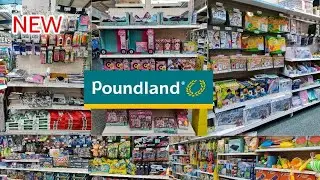 SHOP WITH ME AT POUNDLAND 🥰 *store walk through with prices* SEE WHAT'S NEW IN ! 💞