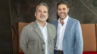 El presidente de Univisi&oacute;n Ignacio Meyer y Senior VP de Mercadeo de Univisi&oacute;n Jos&eacute; Morales