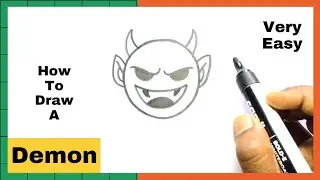 DRAW Your Own Fearsome DEMON | How To Draw A Demon | Easy Drawing | Drawing Steps 101