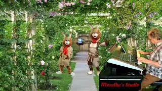 Easter Bunny Song - Style from Henk Feenstra - Yamaha Tyros 5 - Crazy Talk Animator