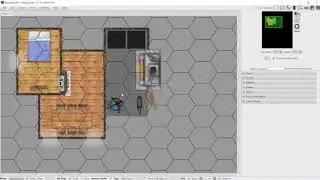 Worldographer Battlemat Using a Hex Grid