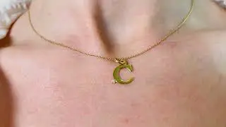 Collar Inicial C DOT DIAMOND 14710505241 Joyer&iacute;a Nicols Madrid
