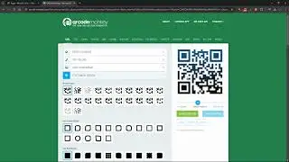 Create a free QR Code using QR Code Monkey