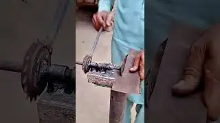 Handmade Precision DIY Manual Metal Sharpening Tool in Action
