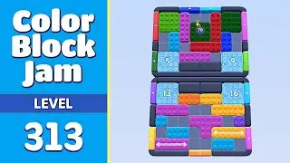 Color Block Jam Level 313 | Every Puzzle Solved! 🎯