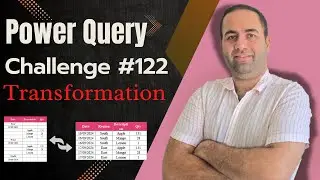 Extract & Transform information from a column in Power Query Challenge 122