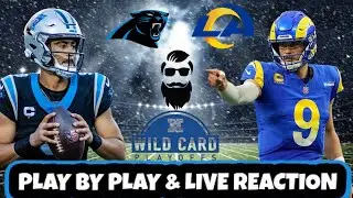 Wildcard Watchalong: Rams at Panthers. Can LA Survive the Bryce Young?