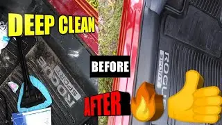 Complete disaster full interior detailing transformation. Deep cleaning nasty car seats.