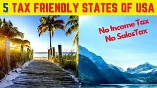 Top 5 Tax Friendly US States | Facts Reload #shorts