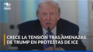 Protestas en Minneapolis: tensi&oacute;n aumenta tras amenazas de Trump y enfrentamientos con ICE