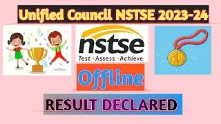 NSTSE 2023-24 RESULT DECLARED/ CLASS  10th #nstse #result @PiKaSu001
