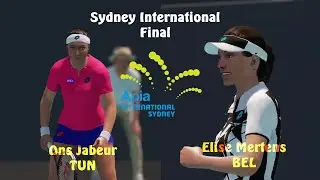 Sydney International 2023 | Ons Jabeur vs Elise Mertens | Final | AO Tennis 2