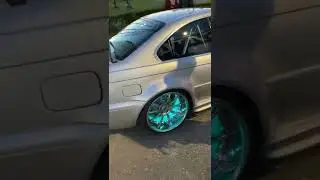 bmw e46 led tuning unterbodenbeleuchtung chrom felgen beleuchtung