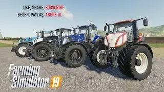 Farming Simulator 2019 New Holland T8 v1.0.3 Tractor - Trakt&ouml;r Mod FS19