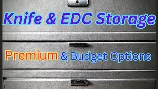 Premium EDC & Knife Storage Solutions | Kaviso Display Case