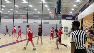Vinnie Walker 😱 AMAZING ASSIST 😱 7th Grade Lakers AAU