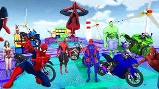 इस वीडियो में देखिए Spider Hero Bike Stunt Game का जबरदस्त शॉर्ट गेमप्ले 🔥