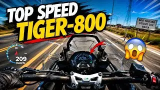 TOP SPEED TIGER-800 SPORT 2026 🚀🔥