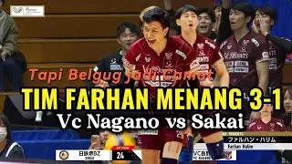 Tim FARHAN HALIM (VC NAGANO) VS SAKAI. KANG MULLET MENANG GES... 