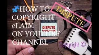 HOW TO DISPUTE COPYRIGHT CLAIMS ON YOUTUBE ☝️#CLAIMS #COPYRIGHTCLAIMS#DISPUTE  |SARAH JANE ESCALANT