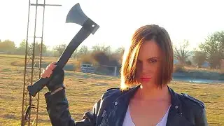 GNARLY ZOMBIE AXE DECAPITATION!!! Ft. Schrade | Zombie Go Boom