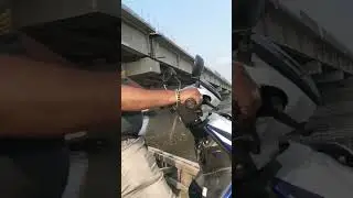 Ferry journey during the construction of chowkighat bridge.