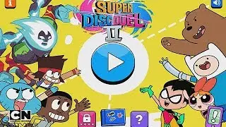 Super Disc Duel 2 - Robin is Back in Action [Cartoon Network Games]