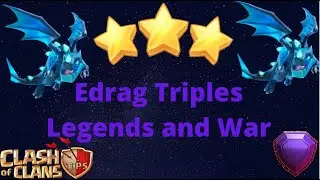 Edrags are OP!!! Great for Legend Pushing and War Attacks | Clash of Clans