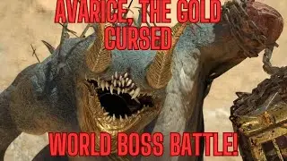 Avarice, the Gold Cursed Diablo 4 World boss