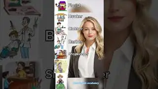 Part 2 | Jobs and occupations | learn professions  name in English.