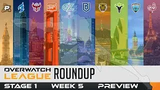 COULDN'T BE CLOSER! - Overwatch League Roundup 2019 Stage 1 Week 5 Preview