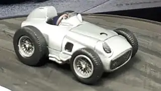 Tooned Mercedes W196 F1 1954 by Finework resin model kit full build car review q cute egg defomed