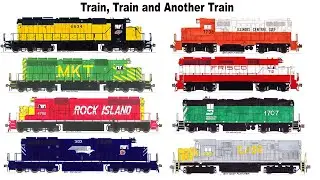 Train, Train and Another Train #18 Andy Fletcher Burlington Northern, Missouri Pacific #Railroad