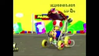 mario kart wii gameplay #7 (lightning cup 50cc) - i dodge my first blue shell