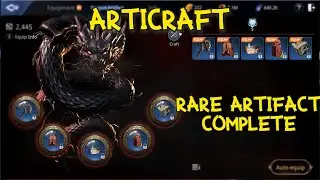 ARTICRAFT | MIR4 | Crafting all rare artifact